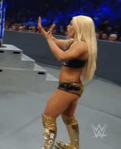Mandy Rose Golden booty