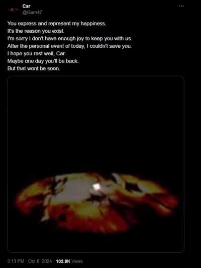 After this, I'm really not sure what to do with the subreddit anymore. If Floombo sees this, we all really hope you're okay and we wish you the best. And I'm sorry to everyone else that I haven't been a proper mod.