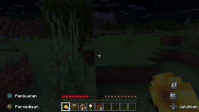 Nobody told me that Minecraft had monsters in it