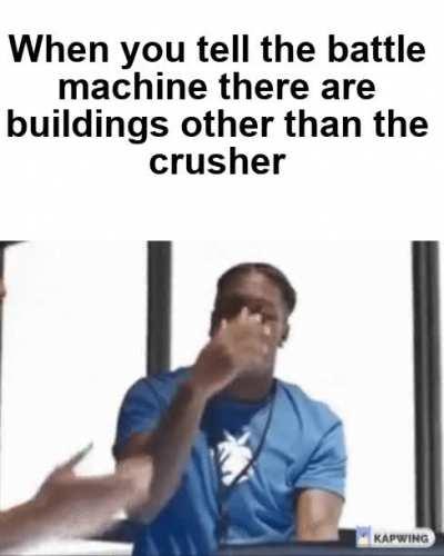 I swear it's part of his personality