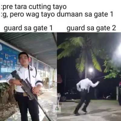 Matik makakatakas ka.