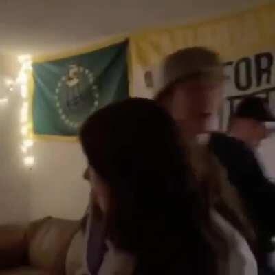 Man dragon makes an appearance