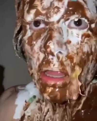 Joker if he fell into a “on sale candy bin” instead of a chemical Vat