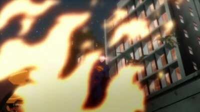 Green Lantern takes an extended beat down as JLA does nothing to help him