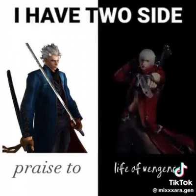 “I have two sides”