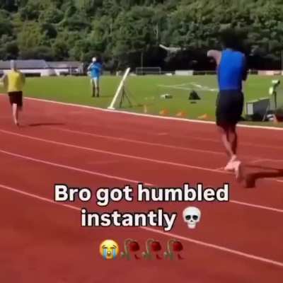 I celebrate victory very quickly