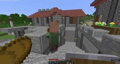 I guess he doesn't like my village :(