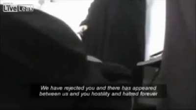 Apparently, this footage is some years old, and was recorded in a Muslim School, in UK. I've never been Muslim, but this recording made me concerned. How widespread are these thoughts taught with this emphasis? Is this case a very absurd one, or this is t