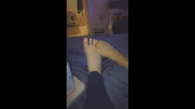 She’s interested in the foot world. Would you want to see more?