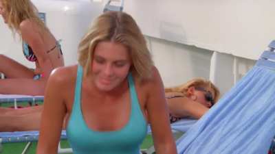 Nicole Eggert Baywatch  S3E15 - on a cruise ship with Pamela Anderson at times