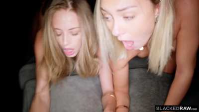 Chloe Temple and Kyler Quinn fucked by BBCs