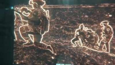 Capabilities of the Enhanced Night Visions Goggle-Binoculars (ENVG-B).