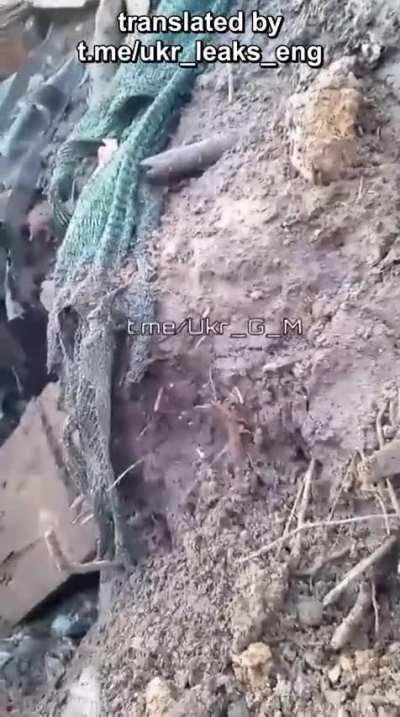 RU POV: [English sub] Ukrainian soldiers considering retreating from their destroyed position