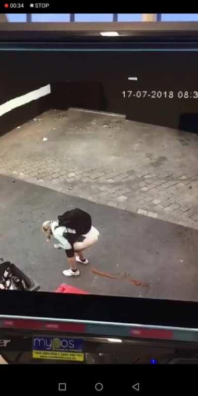 Pooping in public. What could go wrong?