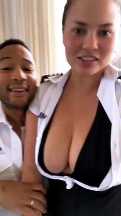 Stay for the end, Chrissy knows what we like.