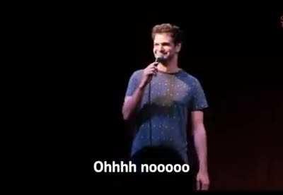 It was this moment he knew he f...ked up