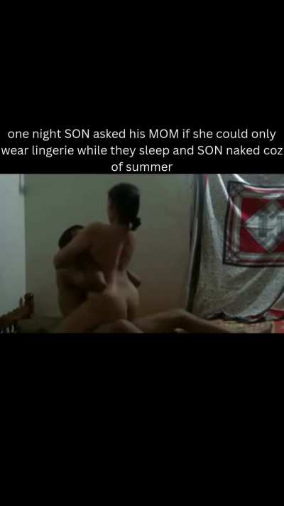 Mom and Son are Lonely at Home !!