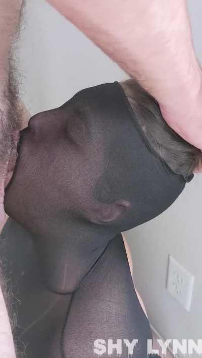 He used my throat like a fleshlight, I was so wet.