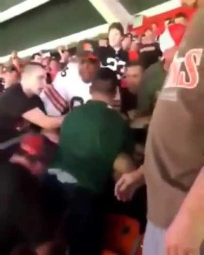 Ninja technique to stop a fight.