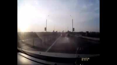 Luck was on his side