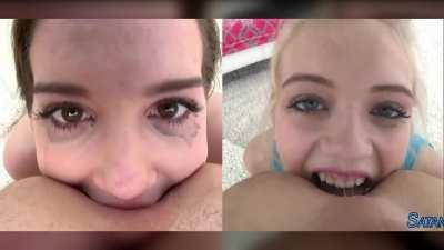 Rimjob Battle: KASEY WARNER vs ALEX GREY! Who would make you cum first?