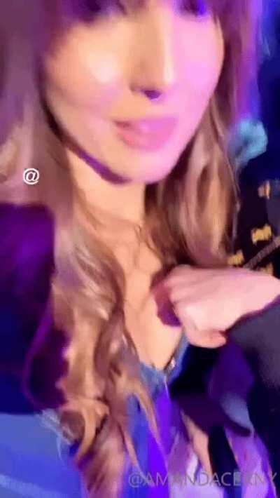 Amanda Cerny boobs playing