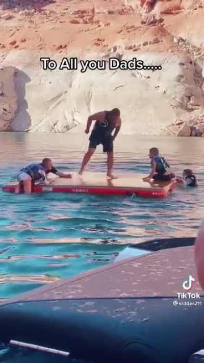 Sometimes a father must assert his dominance