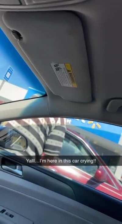 Even the parking lot got drama.