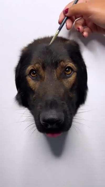 How To Paint a Realistic Dog