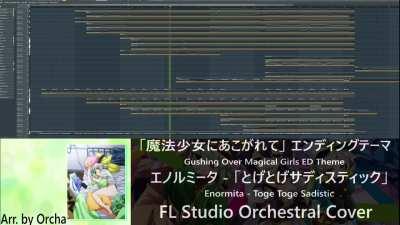 My orchestral cover of MahouAko's ED Theme Toge Toge Sadistic