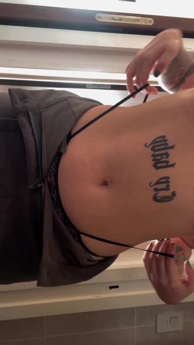 come close to my belly button, honey. it's yours.