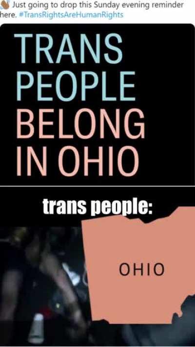 I THINK I RATHER DIE THAN BE IN FUCKING OHIO