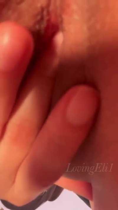 Put your tongue inside of my pussy