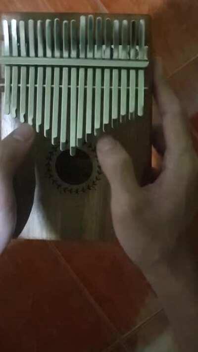 I played minecraft C418 - Haggstrom with my kalimba