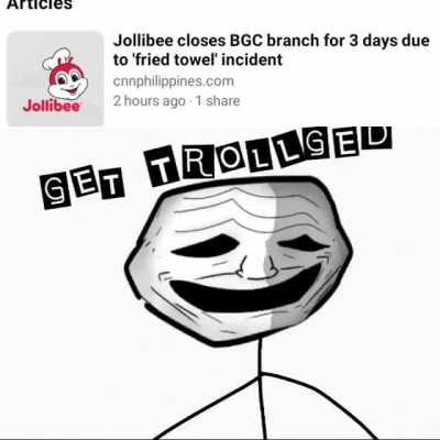 We do a little trolling