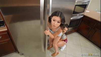 GF trying keep her moans down as her friend secretly eats her!