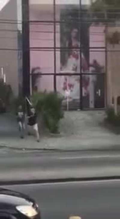 Fight Chase and Car accident