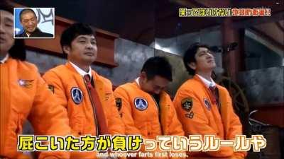 Whoever Farts First Loses - Japanese spoken in a funny way