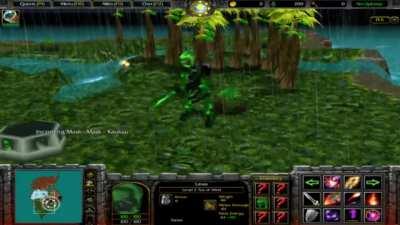 Fanmade Bionicle Action game on Warcraft3