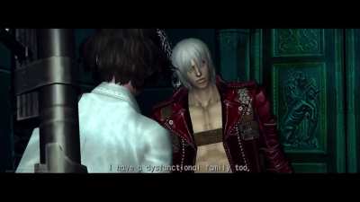 Devil May Cry's core theme summarized in one scene(in contrast to the new anime's).