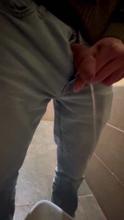 Find me at the urinal