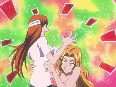 Tickling attack from Rangiku [Bleach}