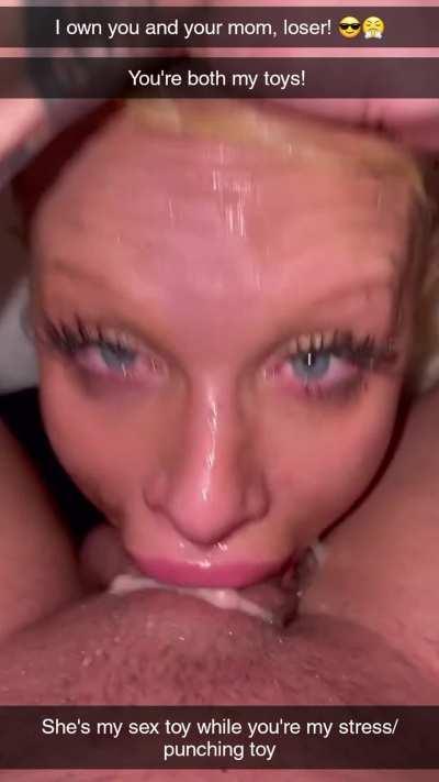 Your mom Is just a fuck toy to me loser 