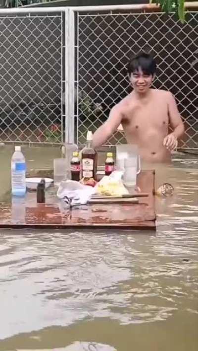 Anong baha baha, shot pa!