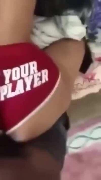 Ash kash getting her cheeks clapped