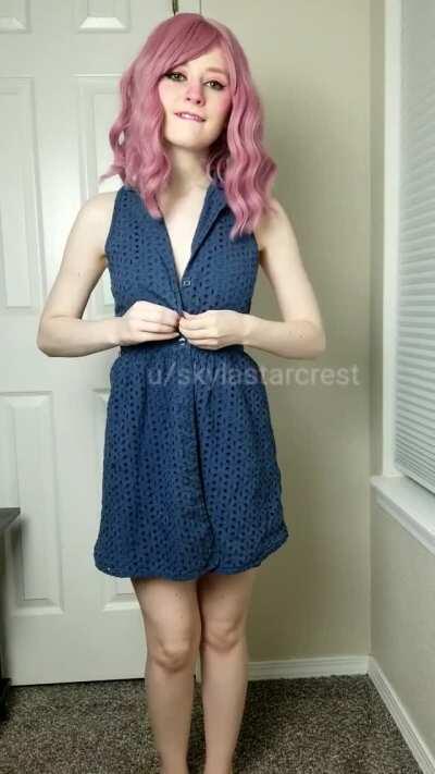 Let me show you what's under my dress