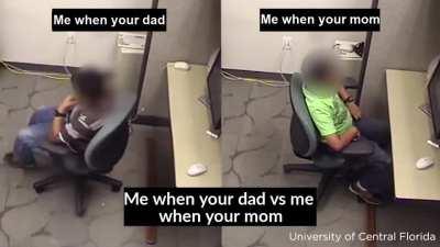 Your dad: 🙄😴 Your mom:😍 🥵