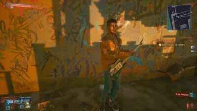 [Cyberpunk 2077] Dig the guitar