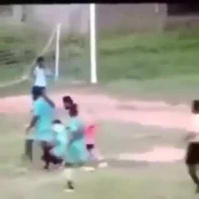 Everyone needs good friends like this flying kid.