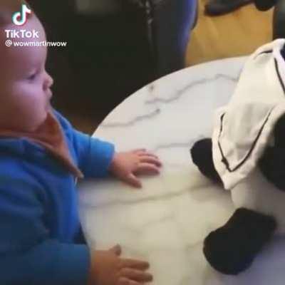 How dare you sneak up on me!